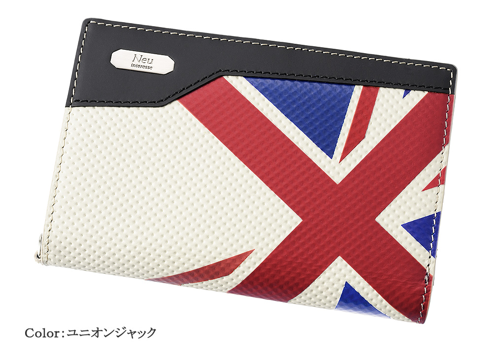 【ノイインテレッセ】二つ折り財布(ミドルウォレット)■イクス