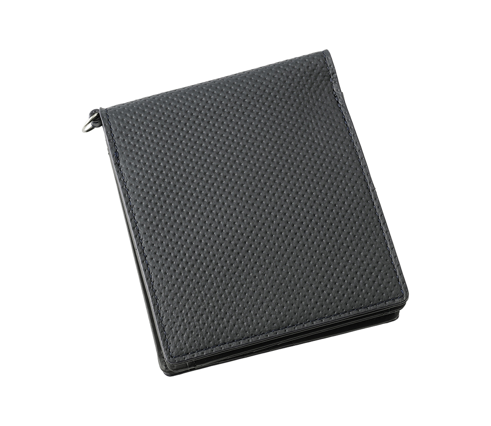 【ノイインテレッセ】二つ折り財布(外BOX小銭入れ付き札入)■イクス