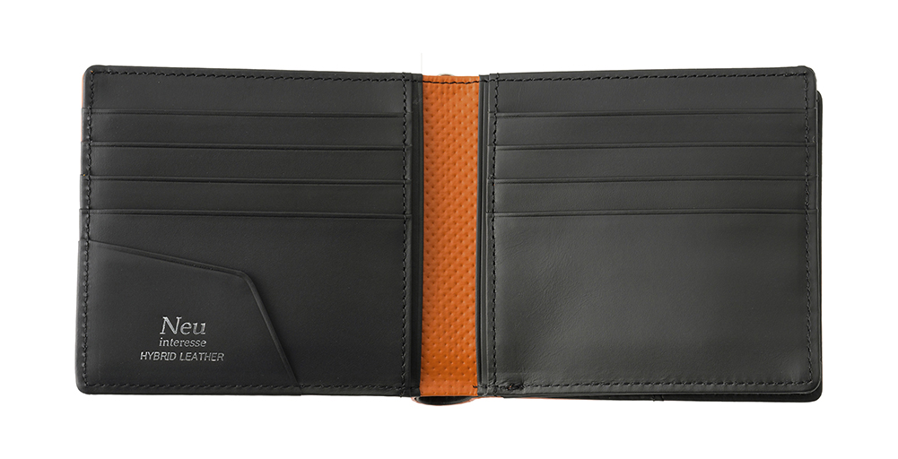 【ノイインテレッセ】二つ折り財布(外BOX小銭入れ付き札入)■イクス