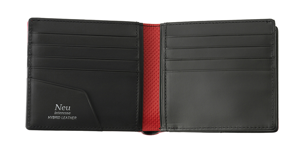 【ノイインテレッセ】二つ折り財布(外BOX小銭入れ付き札入)■イクス