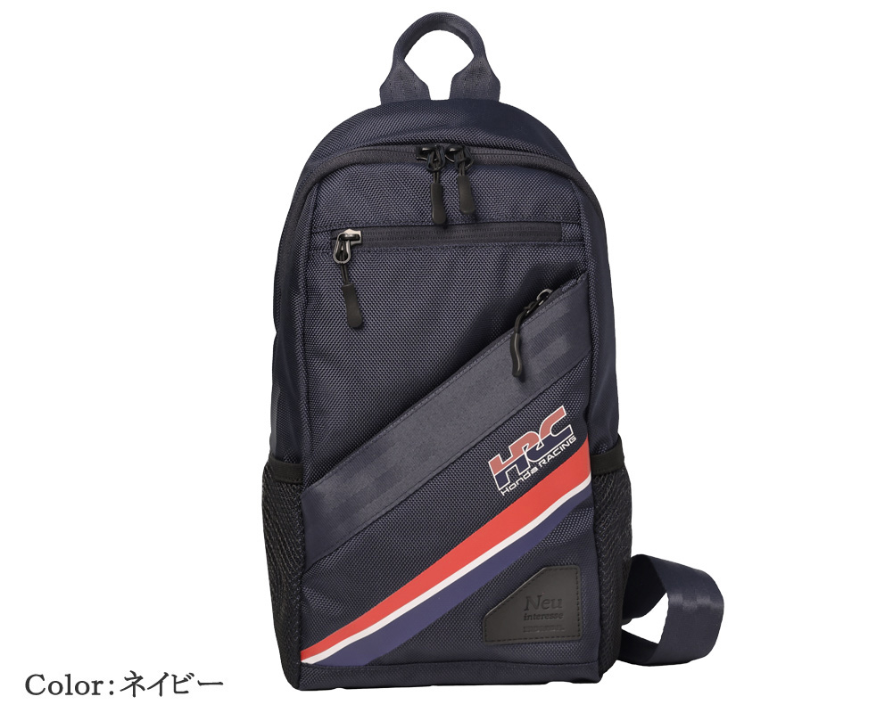 【ノイインテレッセ×HRC】ボディバッグ■トリコロール バッグ