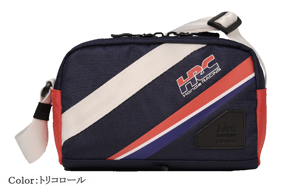 【ノイインテレッセ×HRC】ミニショルダーバッグ■トリコロール バッグ