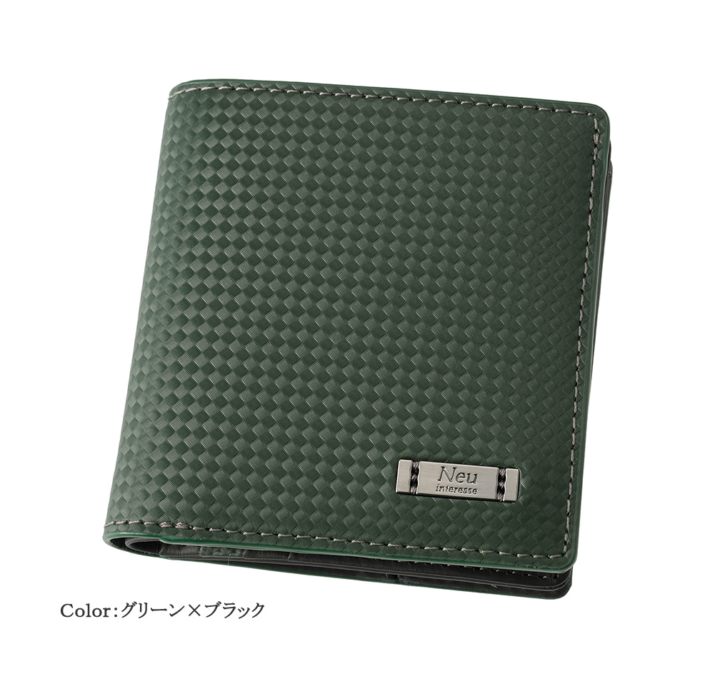 【ノイインテレッセ】コンパクト札入(外BOX小銭入れ付き札入)■ナハト