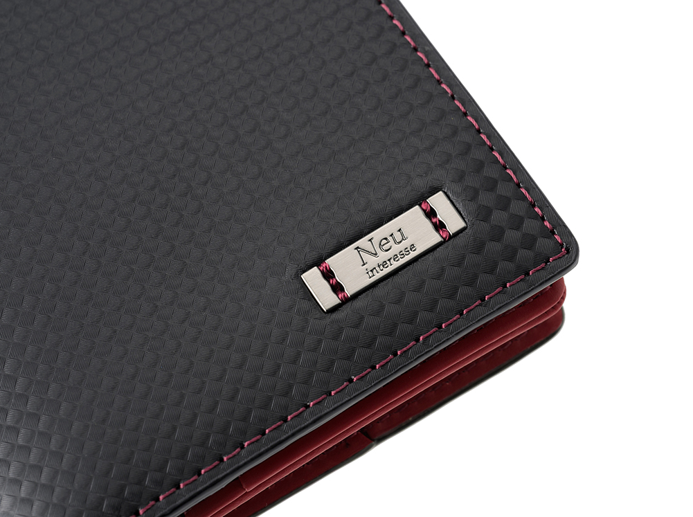 【ノイインテレッセ】コンパクト札入(外BOX小銭入れ付き札入)■ナハト