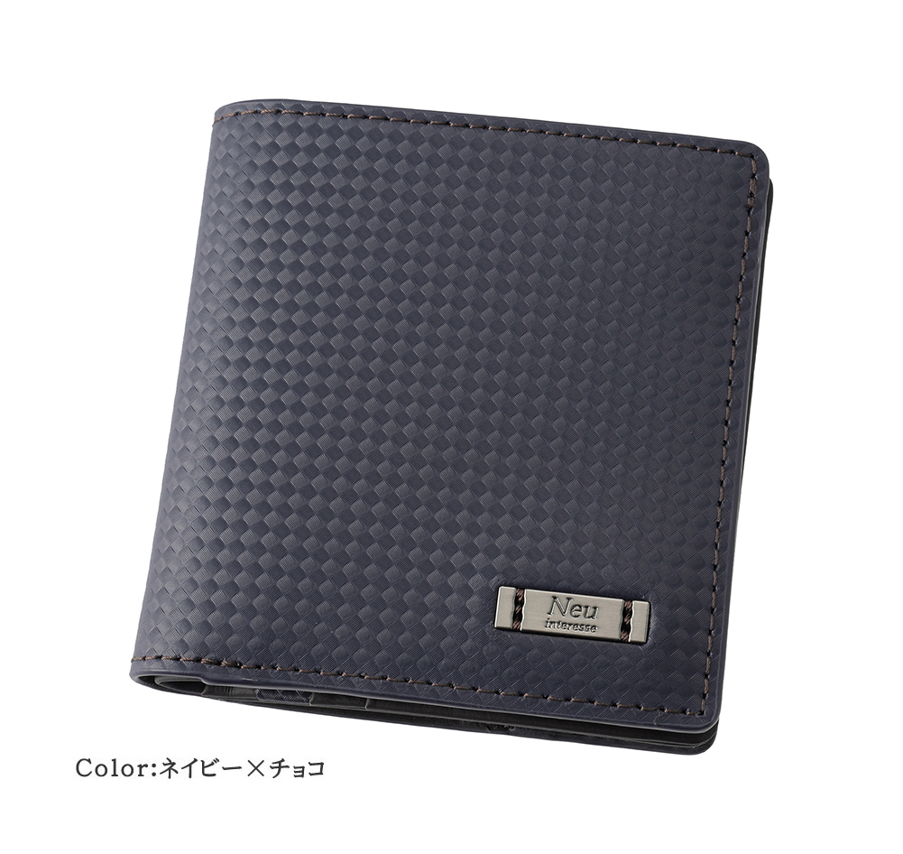【ノイインテレッセ】コンパクト札入(外BOX小銭入れ付き札入)■ナハト
