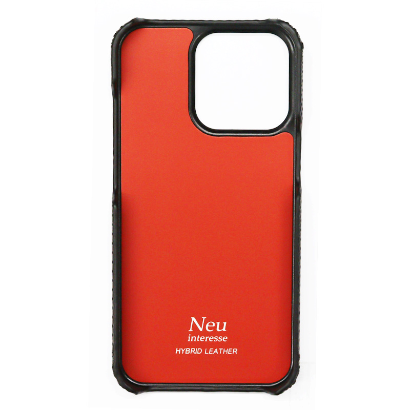 【ノイインテレッセ】iPhoneケース(iPhone13Pro対応・Shell Case)■ハイブリッドレザー