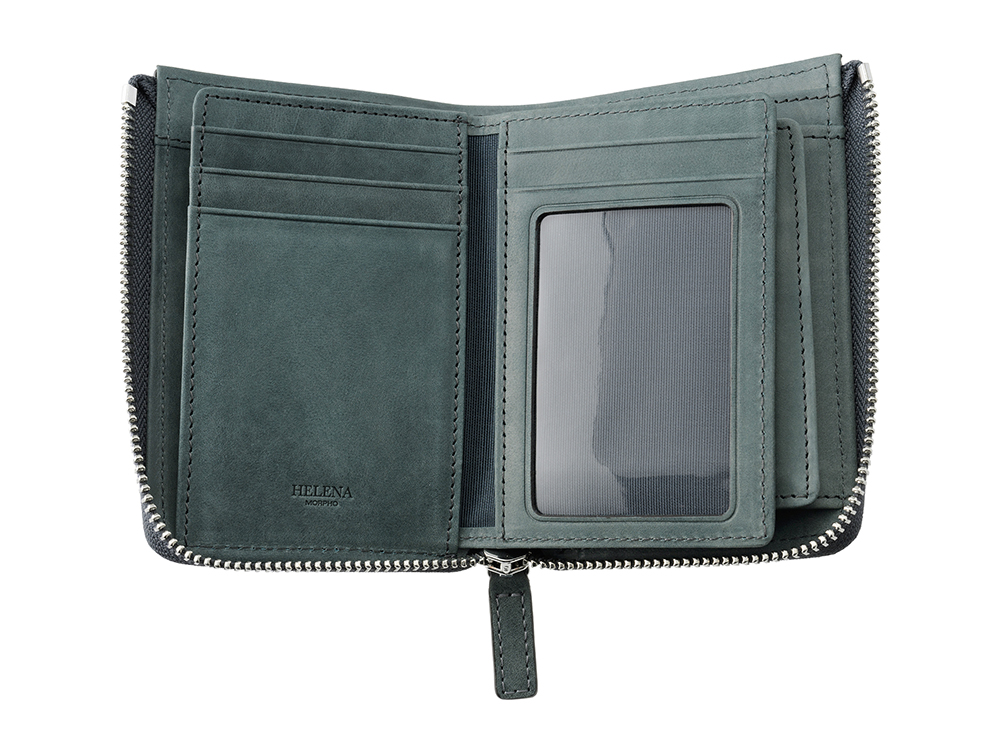 【ヘレナ】二つ折り財布(中ベロ付きミドルウォレット)■クレシータ