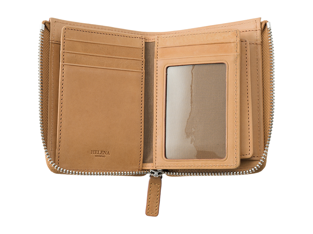 【ヘレナ】二つ折り財布(中ベロ付きミドルウォレット)■クレシータ