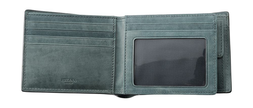 【ヘレナ】二つ折り財布(ベロ・小銭入れ付き札入)■クレシータ