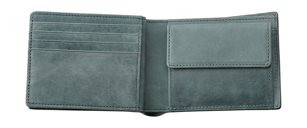 【ヘレナ】二つ折り財布(ベロ・小銭入れ付き札入)■クレシータ