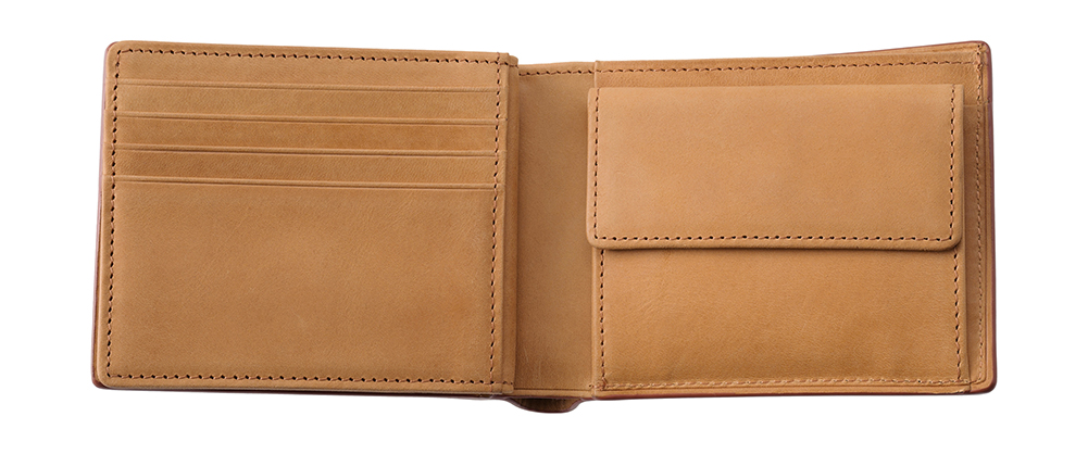 【ヘレナ】二つ折り財布(ベロ・小銭入れ付き札入)■クレシータ