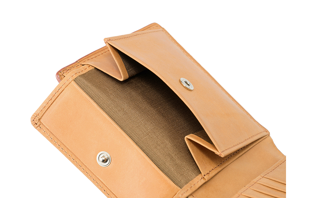 【ヘレナ】二つ折り財布(ベロ・小銭入れ付き札入)■クレシータ