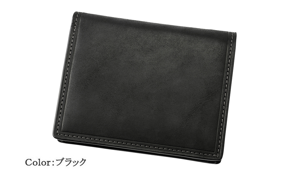 【ヘレナ】二つ折り財布(ＢＯＸ小銭入れ付き・コンパクト札入)■クレシータ