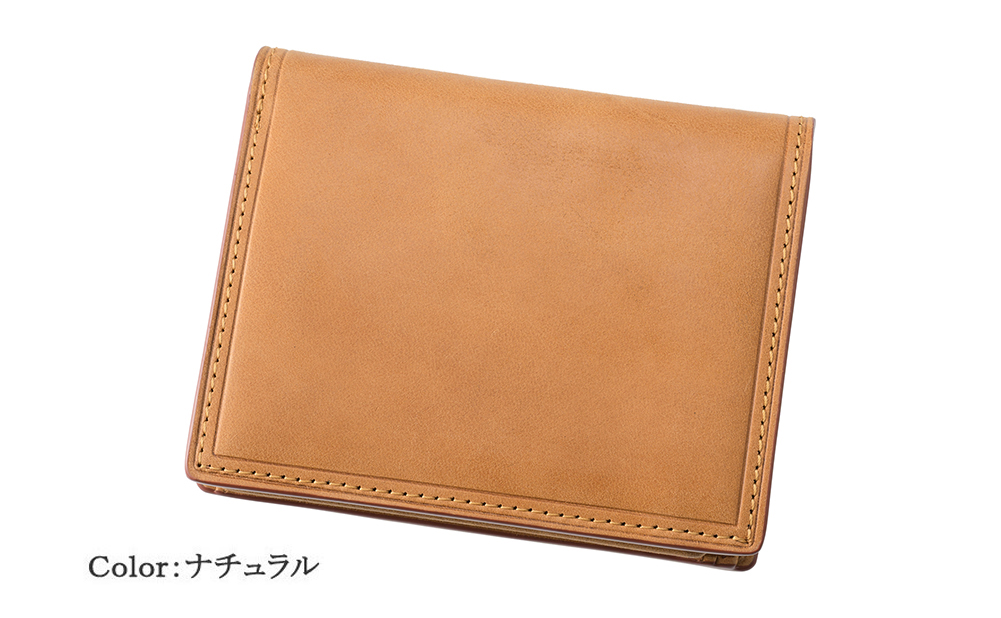 【ヘレナ】二つ折り財布(ＢＯＸ小銭入れ付き・コンパクト札入)■クレシータ