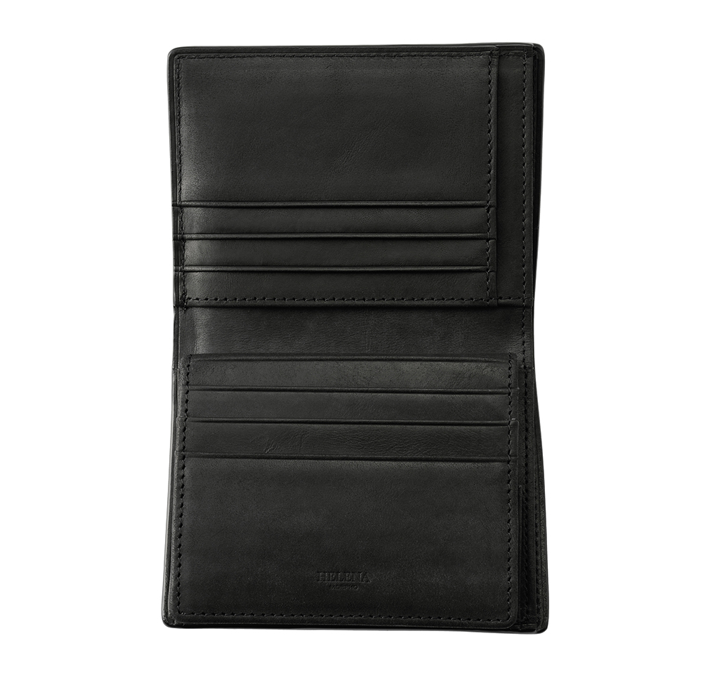 【ヘレナ】二つ折り財布(ＢＯＸ小銭入れ付き・コンパクト札入)■クレシータ