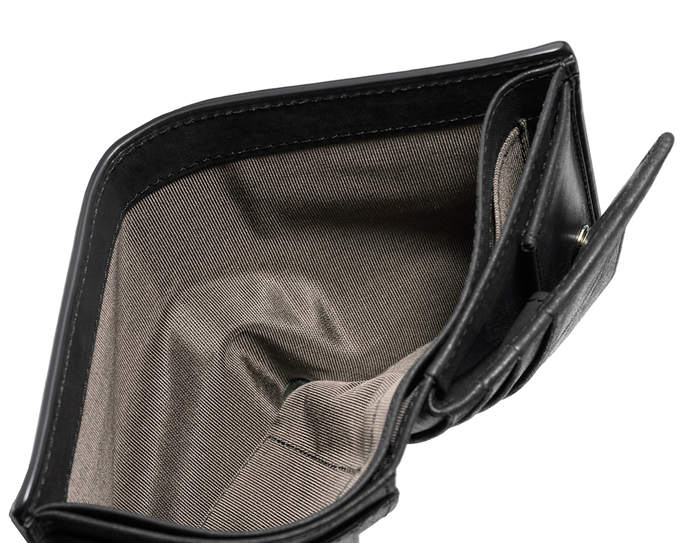 【ヘレナ】二つ折り財布(ＢＯＸ小銭入れ付き・コンパクト札入)■クレシータ