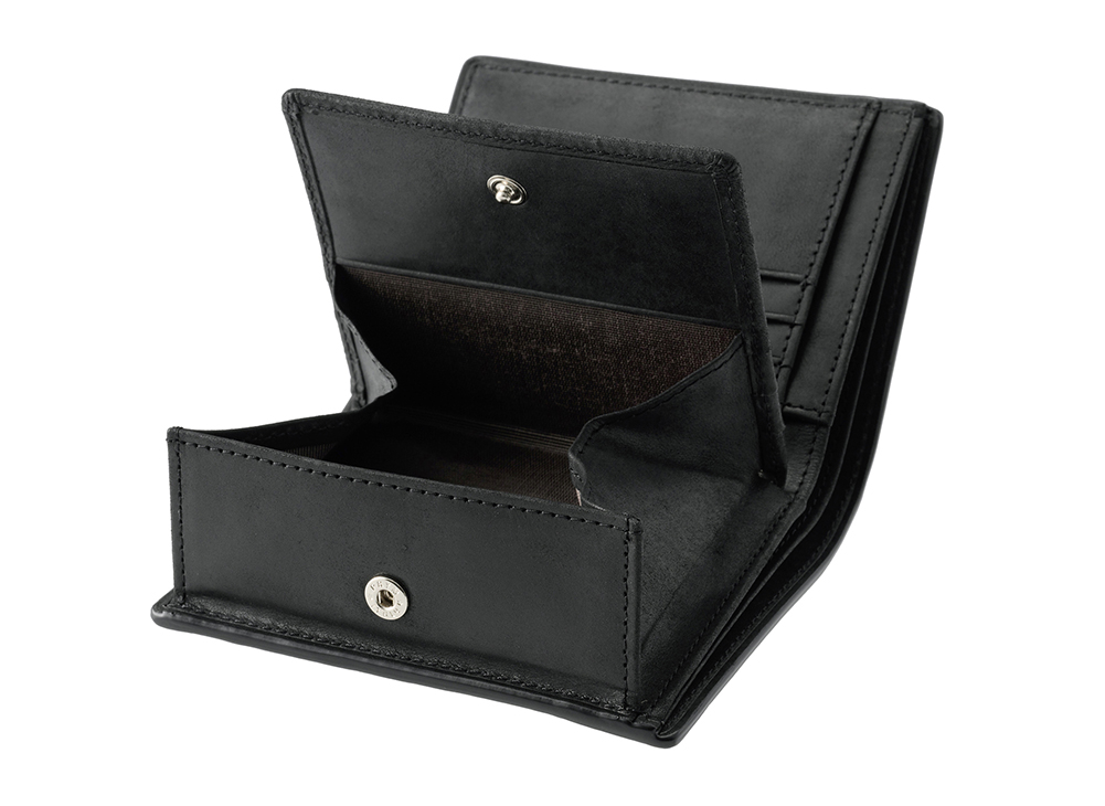 【ヘレナ】二つ折り財布(ＢＯＸ小銭入れ付き・コンパクト札入)■クレシータ