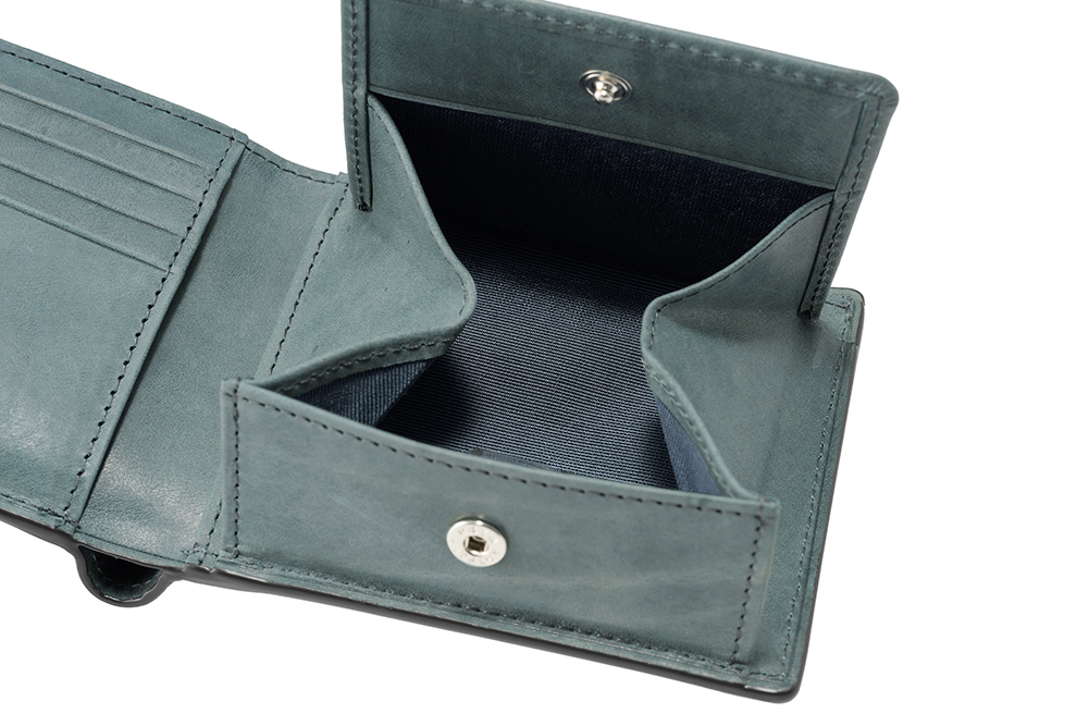 【ヘレナ】二つ折り財布(ＢＯＸ小銭入れ付き札入)■クレシータ