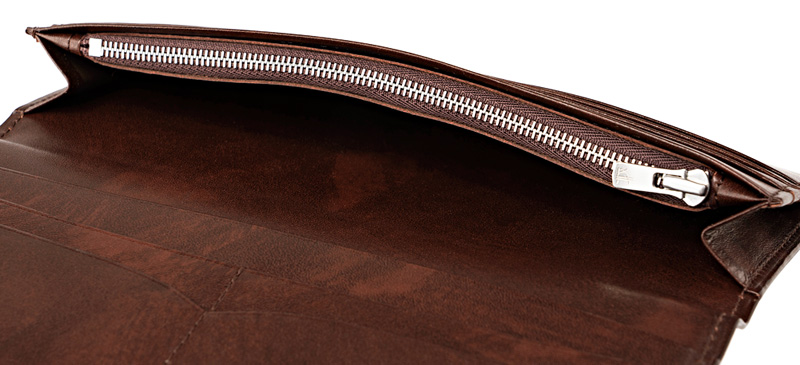 【キプリス】長財布(小銭入れ付きササマチ束入)■オイルシェルコードバン＆シラサギレザー