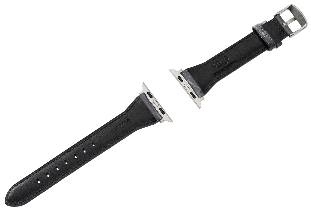 【キプリス】ウォッチバンド(Apple watch42/44/45mm対応)■クロコダイル