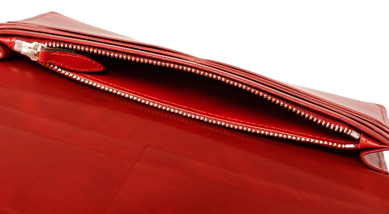 【CYPRIS COLLECTION】長財布(小銭入れ付き通しマチ束入)■リザード