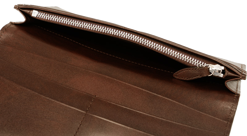 【CYPRIS COLLECTION】長財布(小銭入れ付き通しマチ束入)■リザード