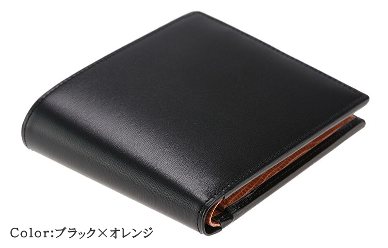 【CYPRIS COLLECTION】二つ折り財布(小銭入れ付き札入)■ボックスカーフ＆リザード