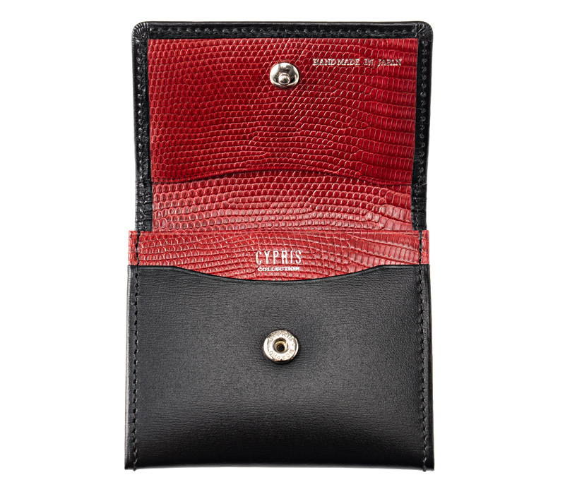 【CYPRIS COLLECTION】小銭入れ(ササマチ)■ボックスカーフ＆リザード