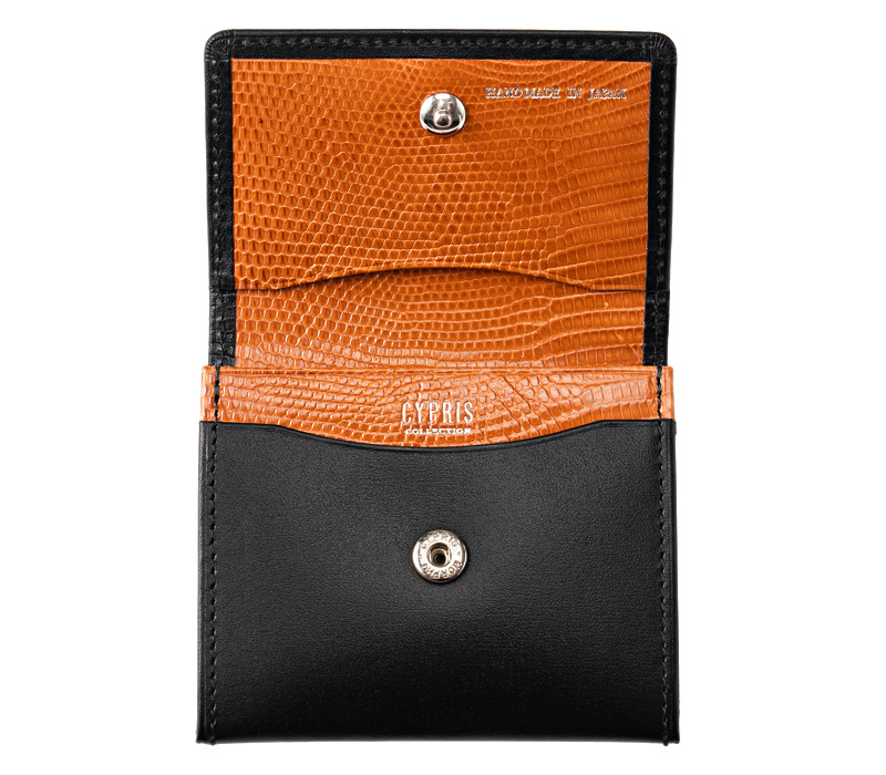 【CYPRIS COLLECTION】小銭入れ(ササマチ)■ボックスカーフ＆リザード