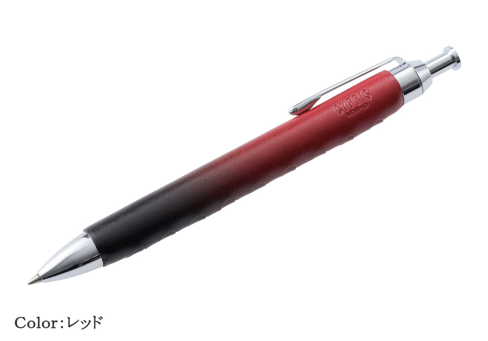 【キプリス】TACHIWAKI革巻きボールペン■URUSHI -漆-