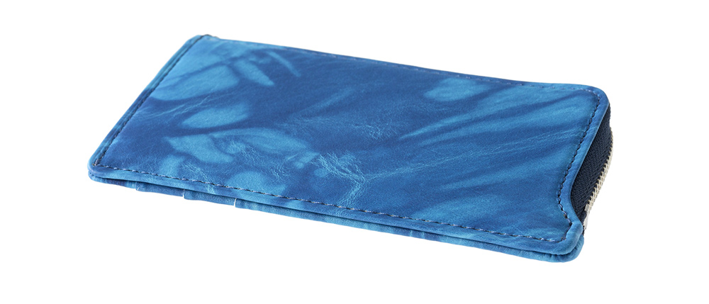 【キプリス】フラグメントウォレット■AIZOME CALF