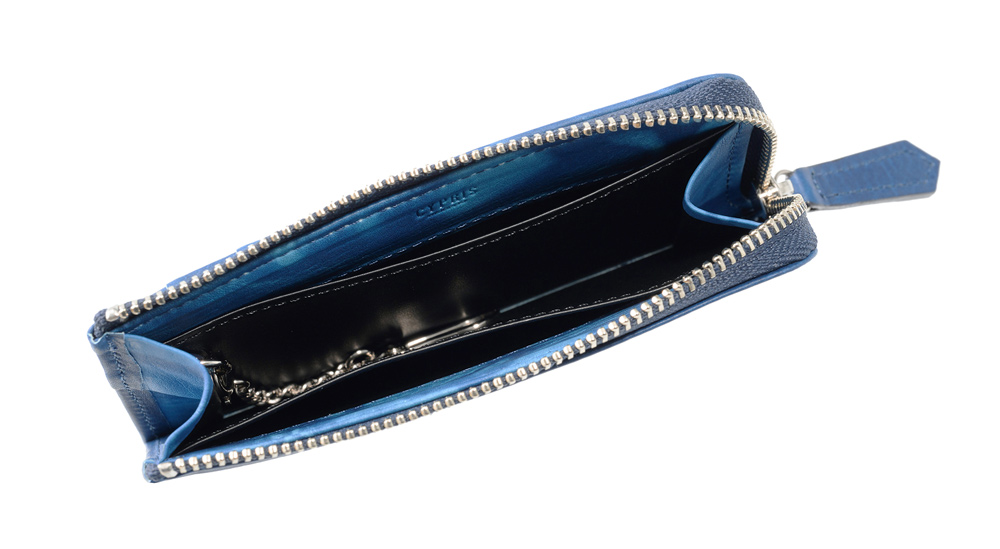 【キプリス】フラグメントウォレット■AIZOME CALF