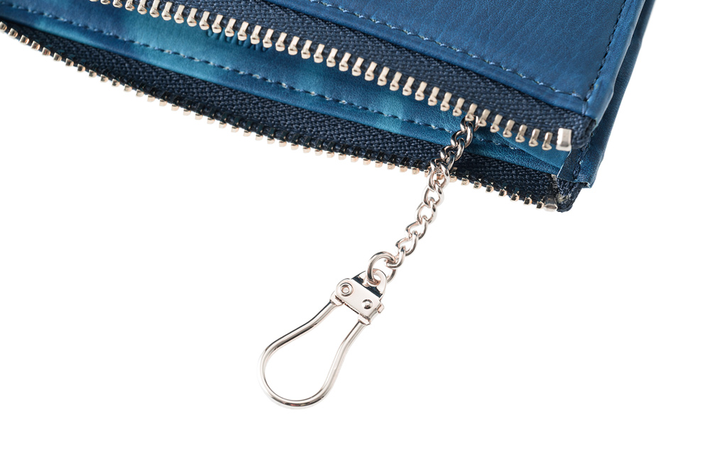 【キプリス】フラグメントウォレット■AIZOME CALF