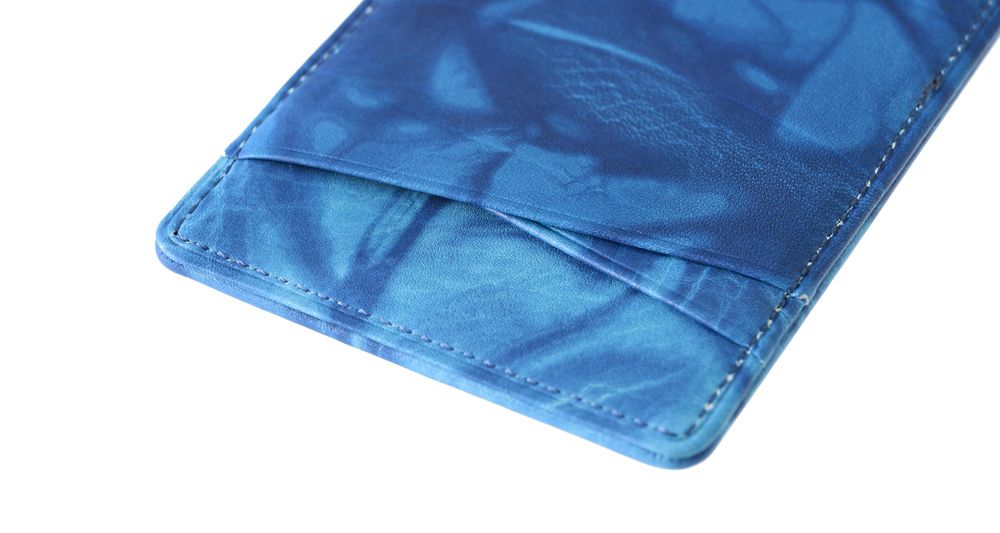 【キプリス】Mag Safeカードケース■AIZOME CALF