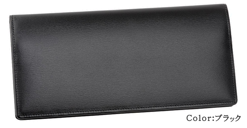 キプリス】長財布(通しマチ束入・小銭入れなし)□ボックスカーフ