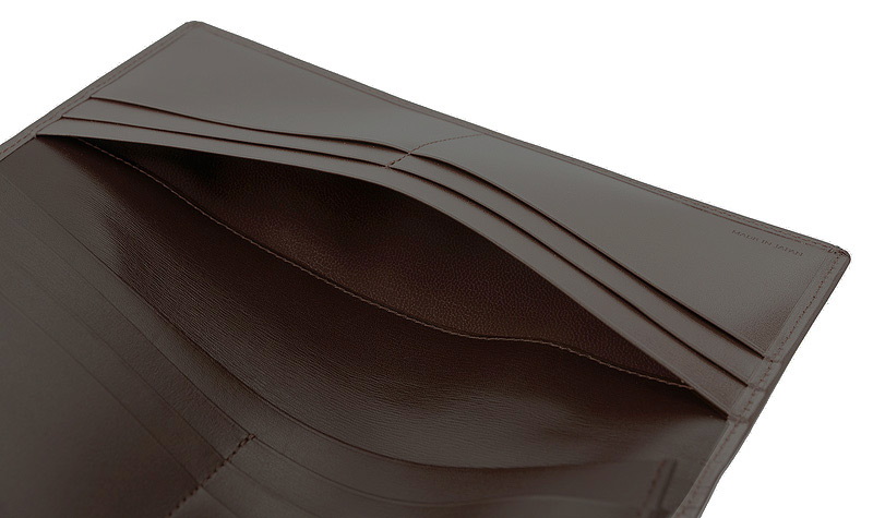 【キプリス】長財布(通しマチ束入・小銭入れなし)■ボックスカーフ