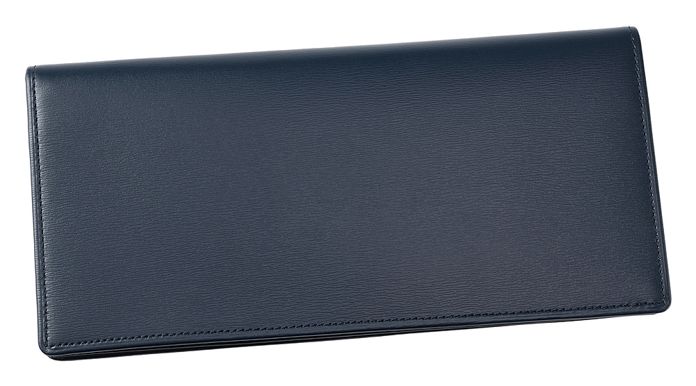 【キプリス】長財布(通しマチ束入・小銭入れなし)■ボックスカーフ