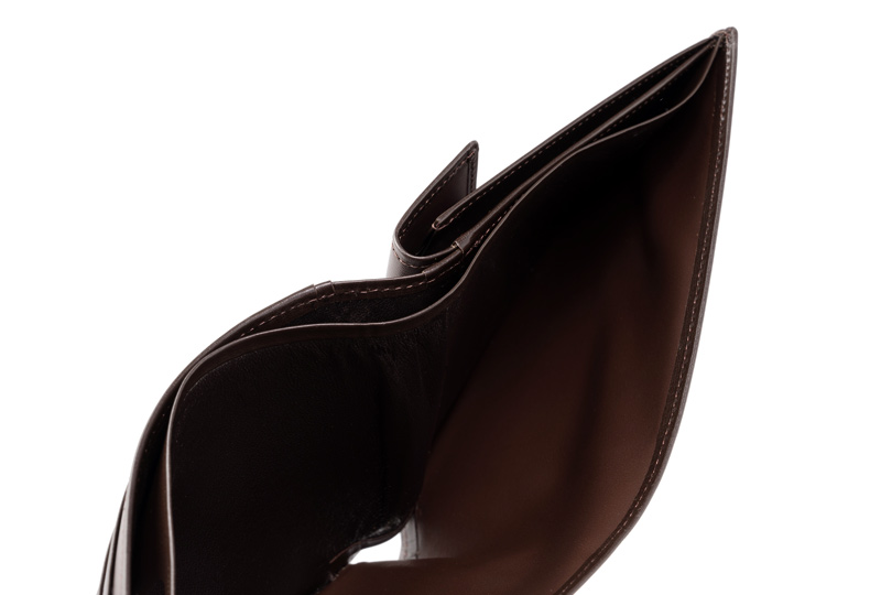 【CYPRIS COLLECTION】二つ折り財布(小銭入れ付き札入・テングタイプ)■ボックスカーフ