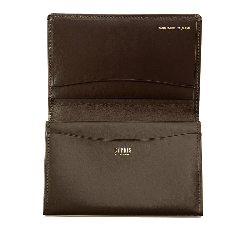 【CYPRIS COLLECTION】名刺入れ(底折マチ)■ボックスカーフ