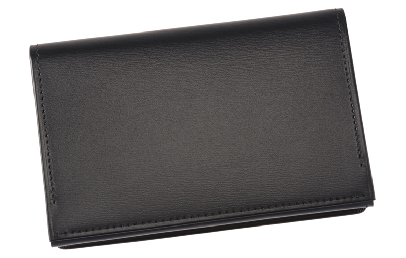 【CYPRIS COLLECTION】名刺入れ(ササマチ)■ボックスカーフ＆リンピッドカーフ