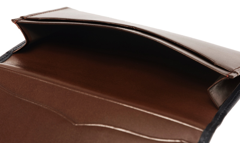 CYPRIS COLLECTION】名刺入れ(ササマチ)□ボックスカーフ＆リンピッド