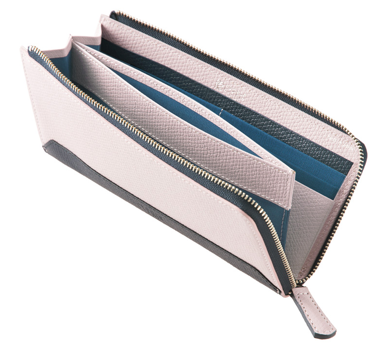 【キプリス】コンパクト長財布(L字ラウンドファスナー束入)■ドゥーエ