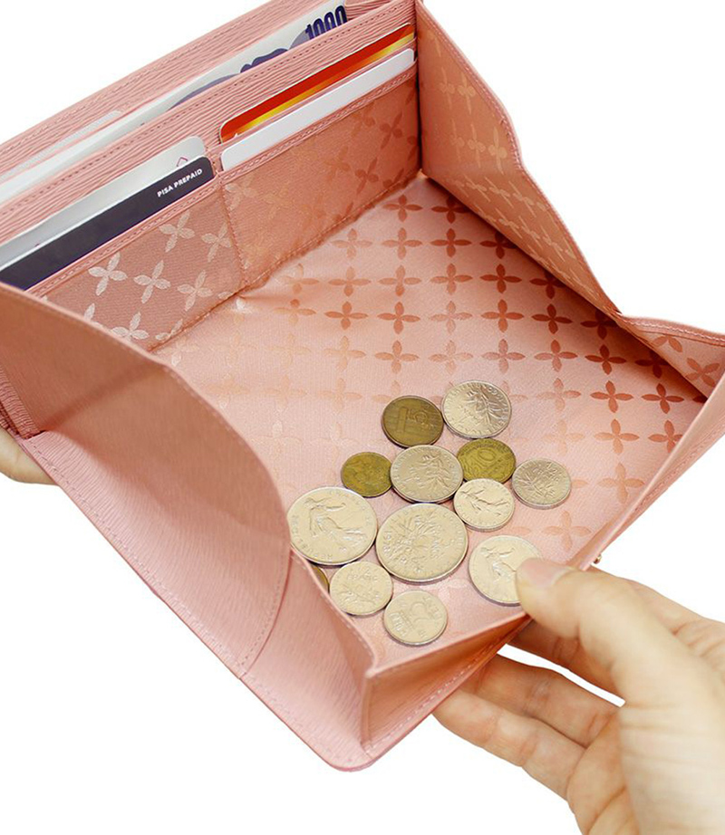 【キプリス】ギャルソンハニーセル長財布■リサッカ