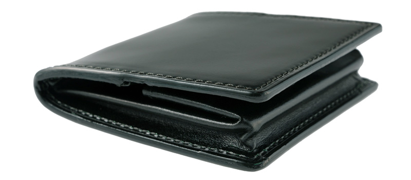 【キプリス】小銭入れ(ＢＯＸ型)■オイルシェルコードバン＆ルーガショルダー