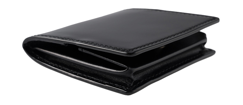 【キプリス】小銭入れ(ＢＯＸ型)■オイルシェルコードバン＆ルーガショルダー