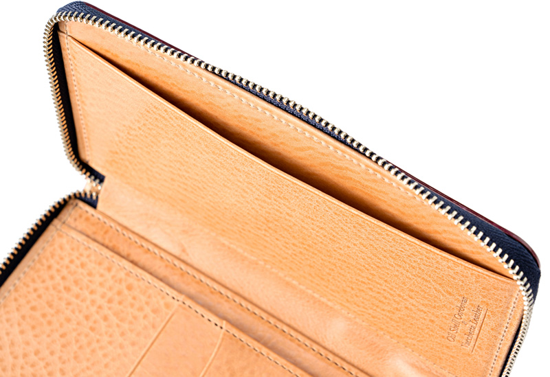 【キプリス】スマートフォンケース(縦150ｍｍまで対応)■オイルシェルコードバン＆ヴァケッタレザー