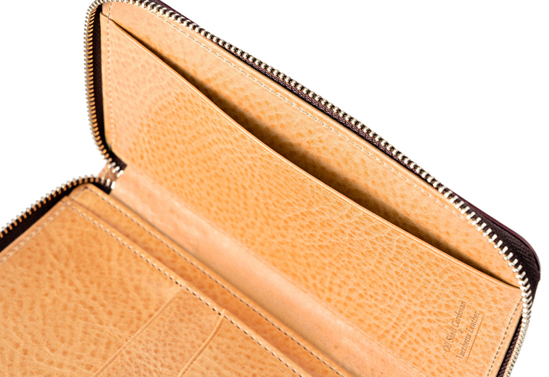 【キプリス】スマートフォンケース(縦150ｍｍまで対応)■オイルシェルコードバン＆ヴァケッタレザー