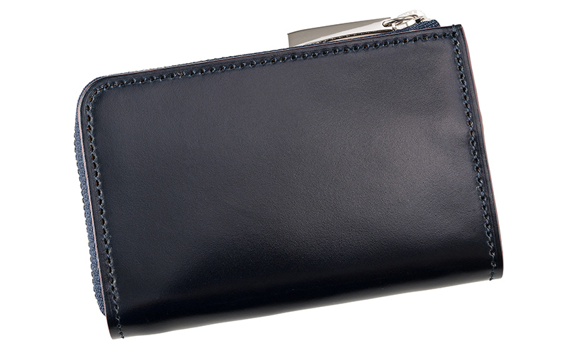 【キプリス】小銭入れ■オイルシェルコードバン＆ヴァケッタレザー