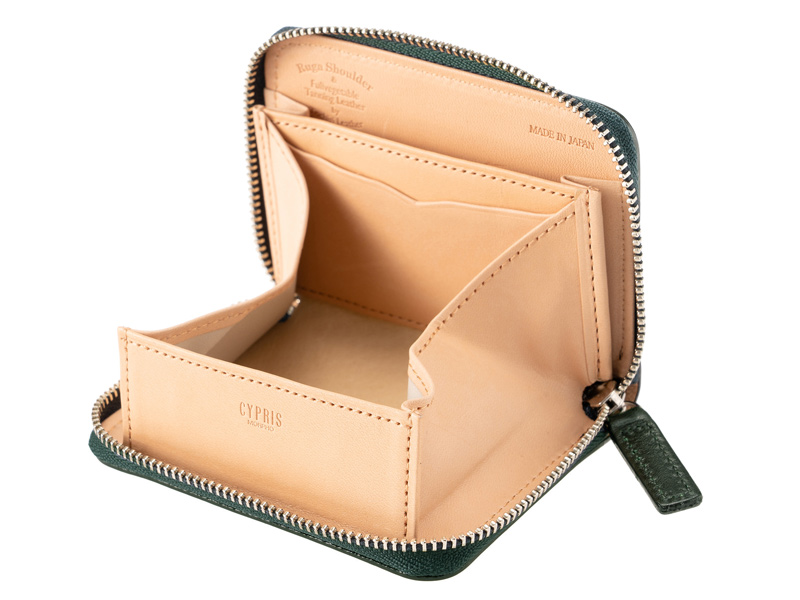 【キプリス】小銭入れ■ルーガショルダー＆フルベジタブルタンニンレザー
