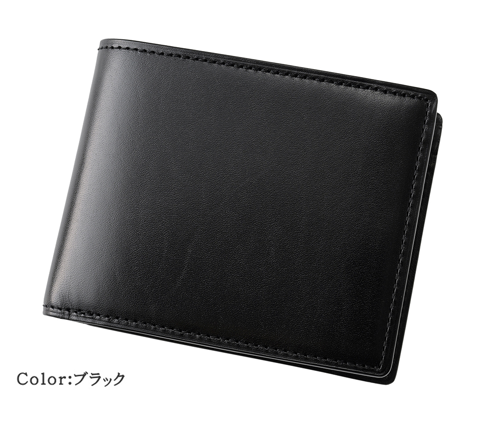 【キプリス】二つ折り財布(小銭入れ付き札入)■ルーガショルダー＆アースレザー